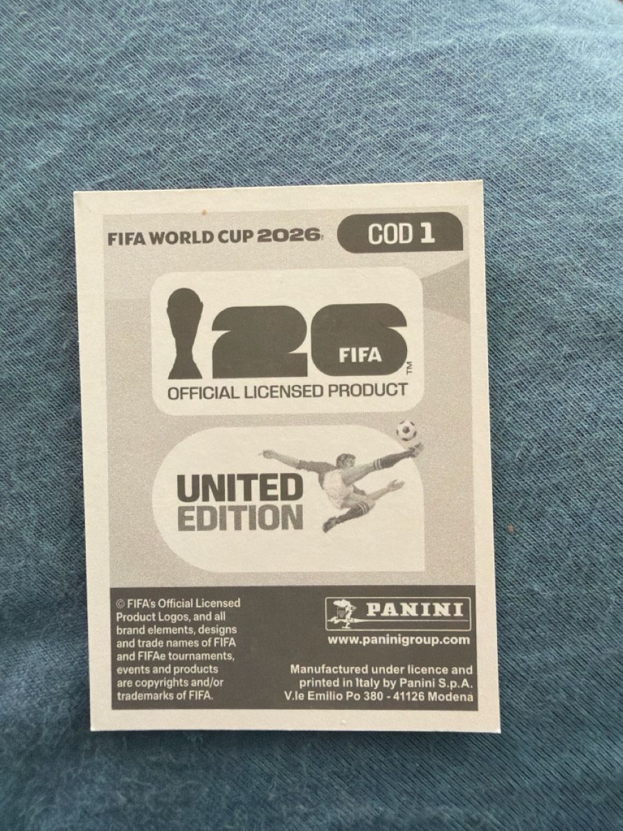 Panini Sammelbilder & Trading cards: Panini WM Sticker COD 1 – Neu und originalverpackt aus Aarau von Tam6 1
