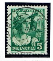 Pro Juventute J65 Vollstempel Bullet VD