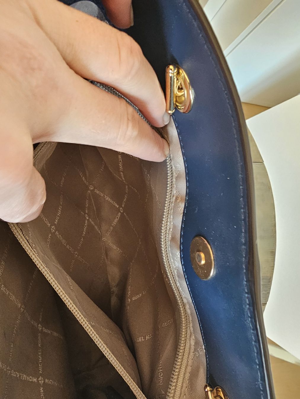 Michael Kors Borse da donna: Michael Kors Tasche in blau – Usato da Urdorf venduto da Yvonne008 2