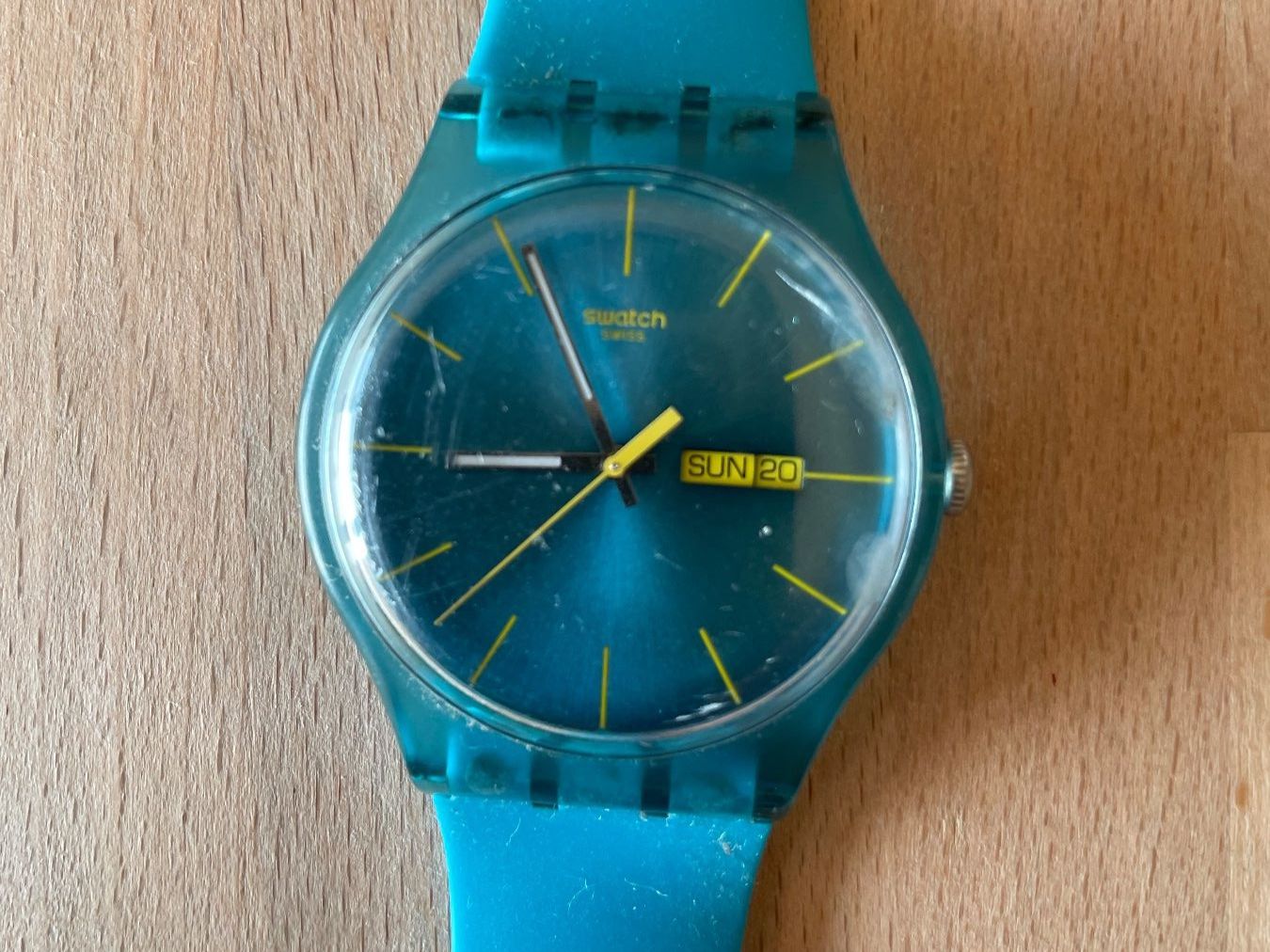 Swatch Uhren: Swatch-Armbanduhr – Gebraucht aus Lohn-Ammannsegg von elch_55 1