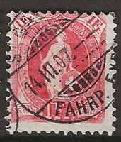CH091a - Paire Helvetia debout 91a VOLLSTEMPEL