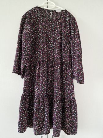VILA Kleid, Gr. 38, Blumenmuster