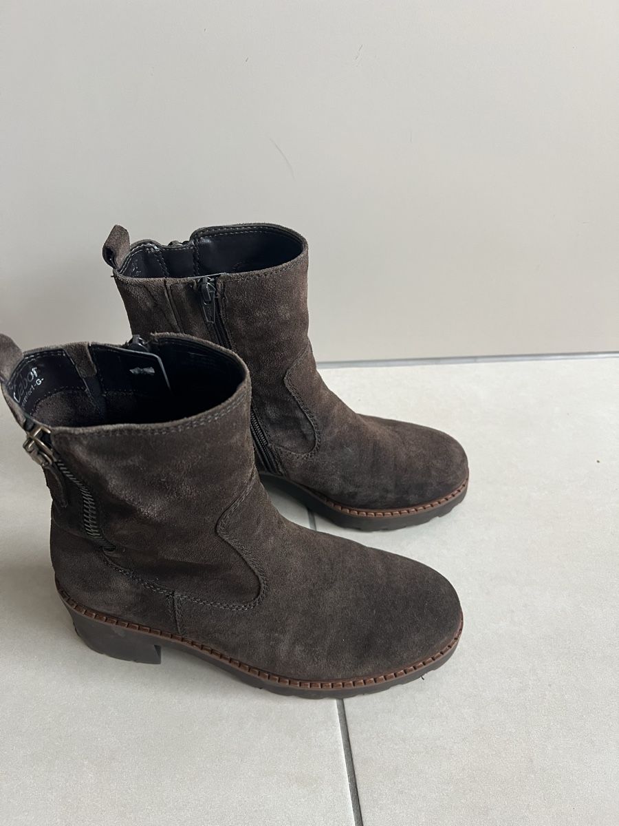Gabor Damenschuhe: Braune Leder Stiefeletten – Neu (gemäss Beschreibung) aus Unterengstringen von baj_2zfq 1