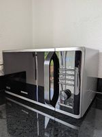 Samsung Mikrowelle MS23K3515AS/SW schwarz/silbern