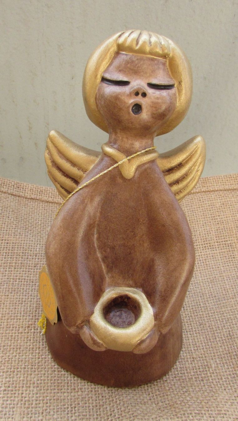 Statuette: Singender Engel braun patiniert – Nuovo (secondo la descrizione) da Aadorf venduto da Olymp05