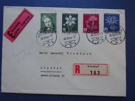 1946 Pro Juventute FDC schöner Brief