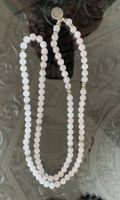 Rosenquarz Halskette Collier Mala Kette Malakette Anhänger