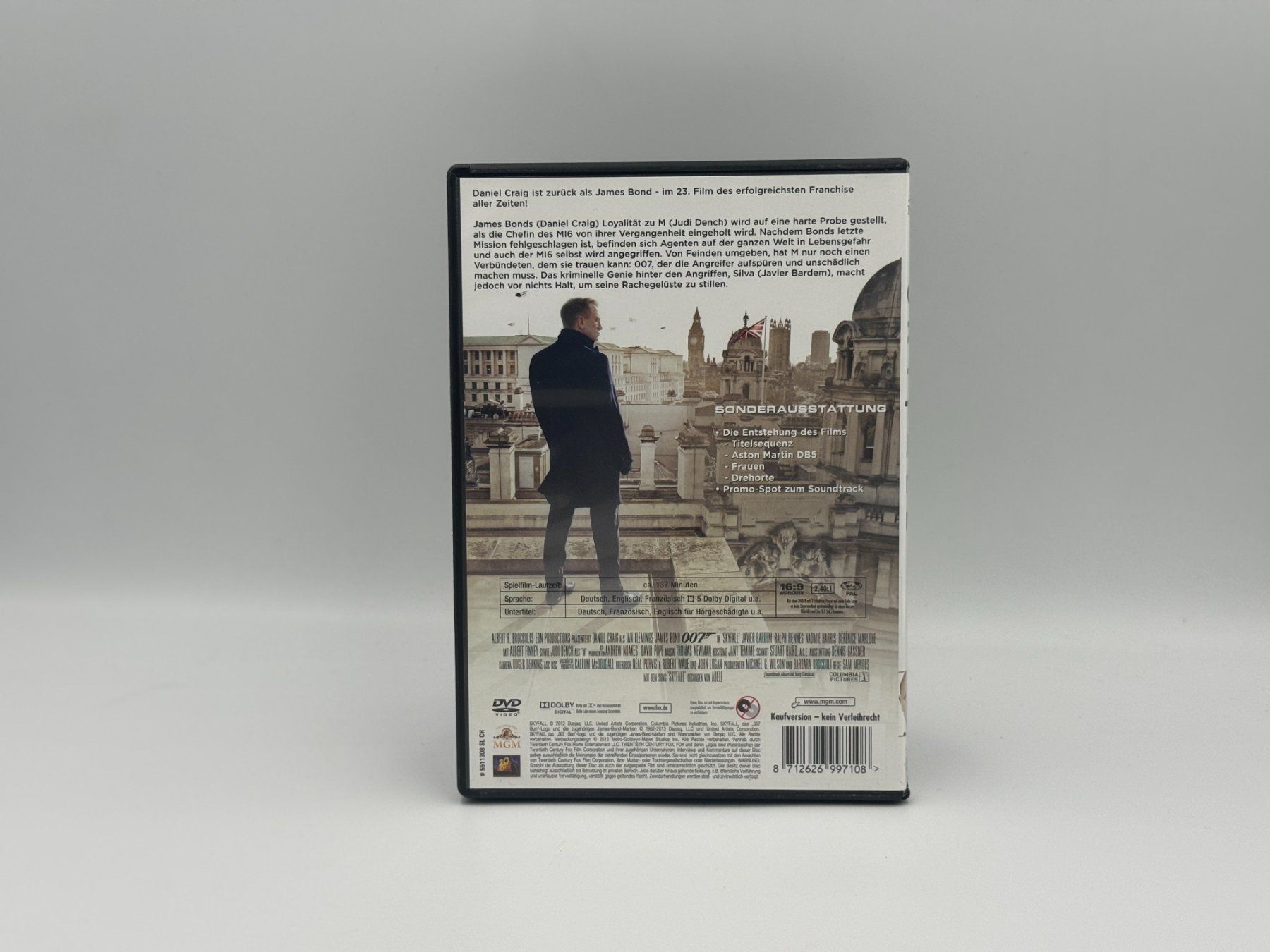 Tutti i DVDs: 007 - SKYFALL - JAMES BOND - Versand A-Post nur CHF 2.50! – Usato da Siblingen venduto da the_92m7 1