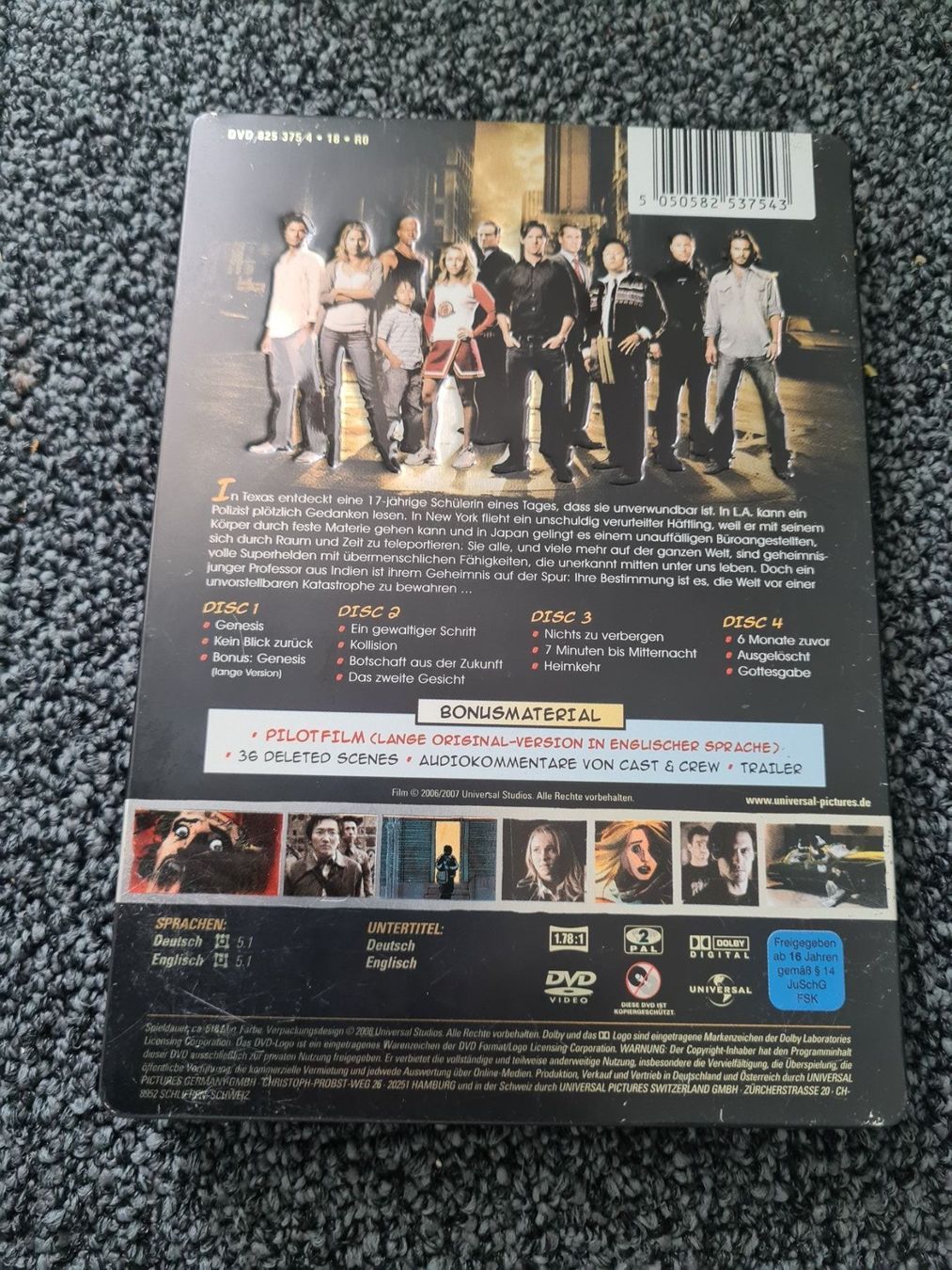 Tutti i DVDs: HEROES STAFFEL 1.1 – Usato da Ruswil venduto da jan_bxl5 1