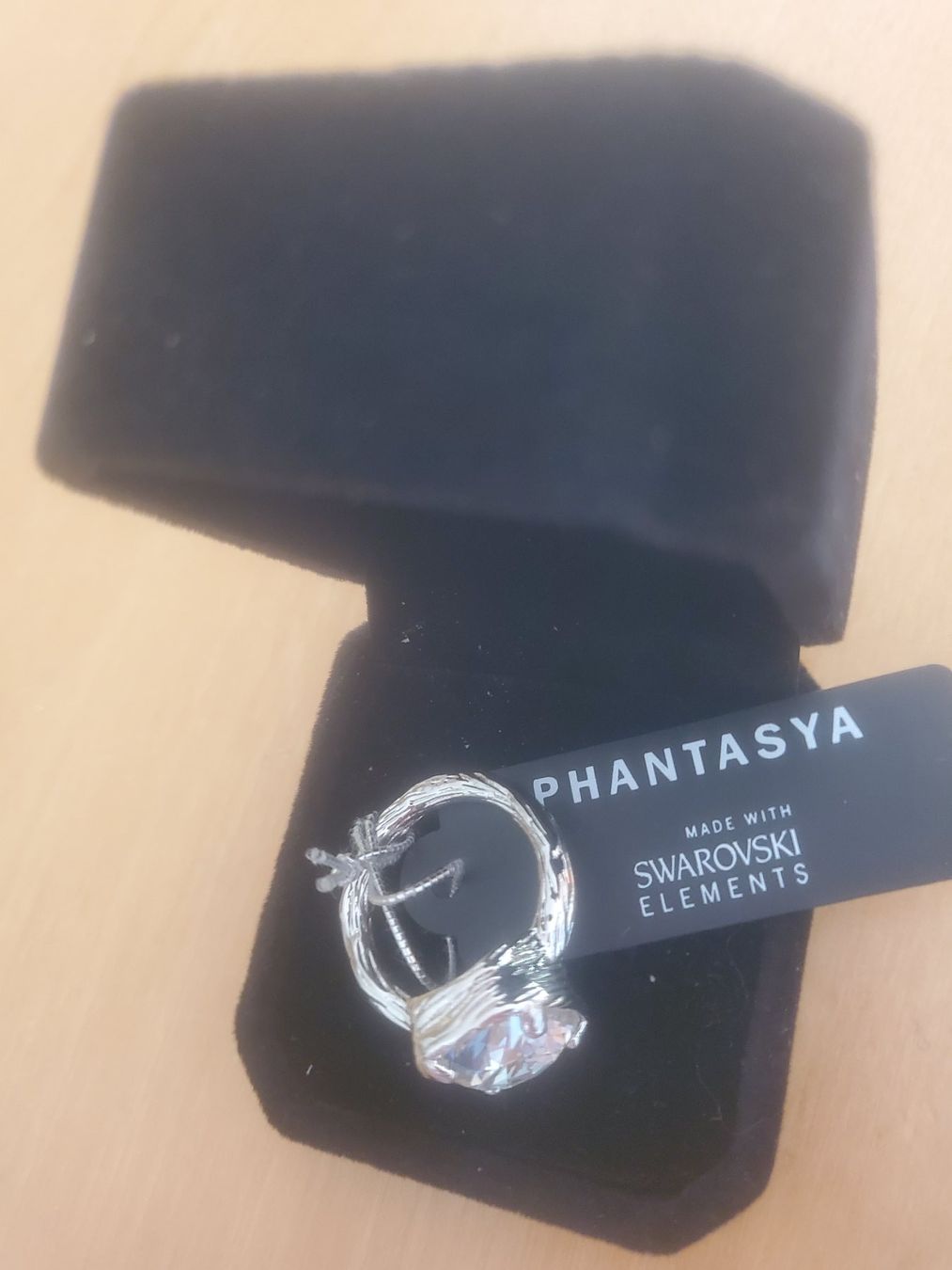 Swarovski Anelli: Swarowski Ring Phantasya Sterling Silver 925 Gr. 56 – Usato da Balsthal venduto da redcarpet