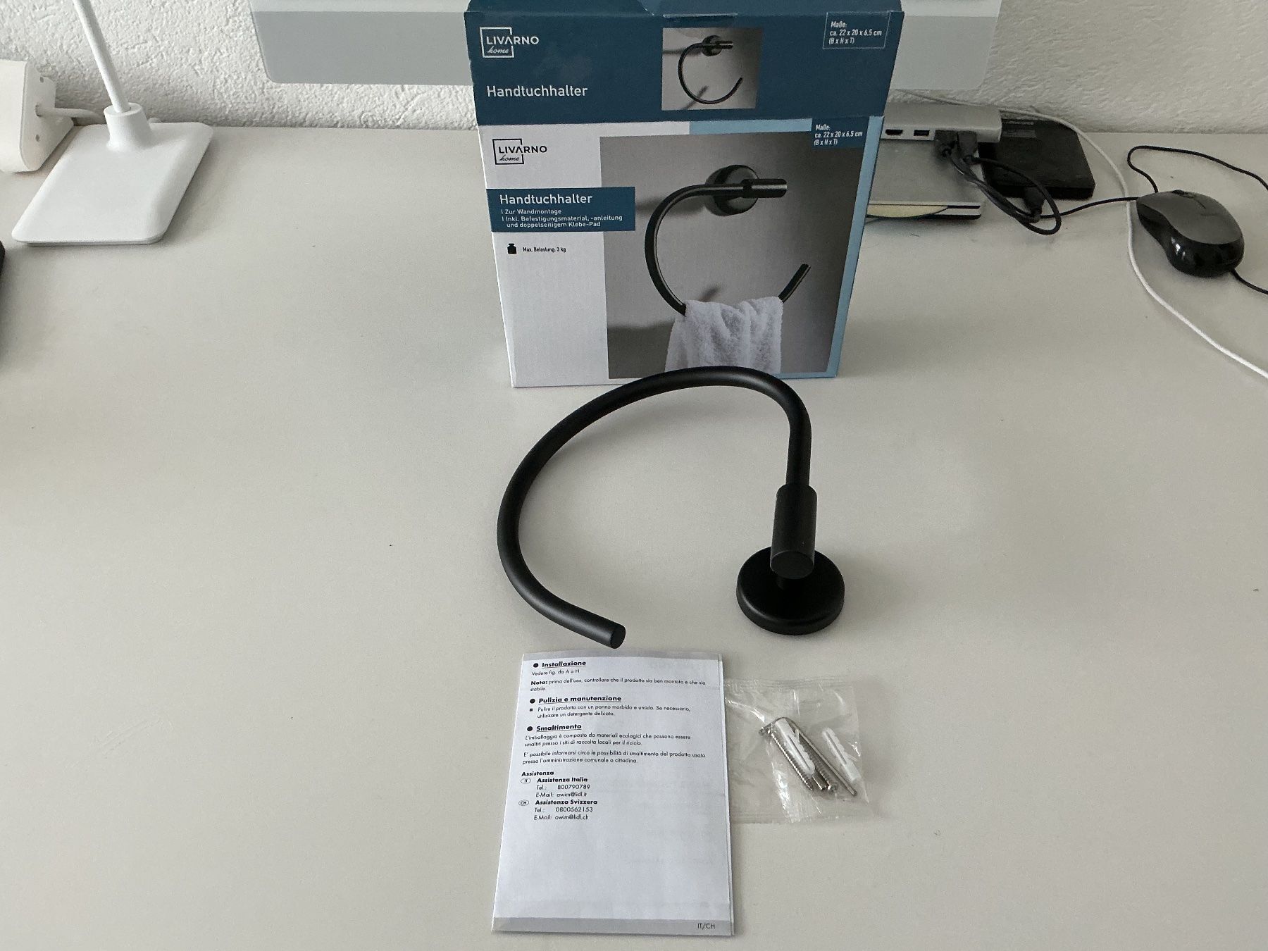 Portasciugamani: Handtuchhalter ab Fr.1.- – Nuovo (secondo la descrizione) da Muri AG venduto da mads1957