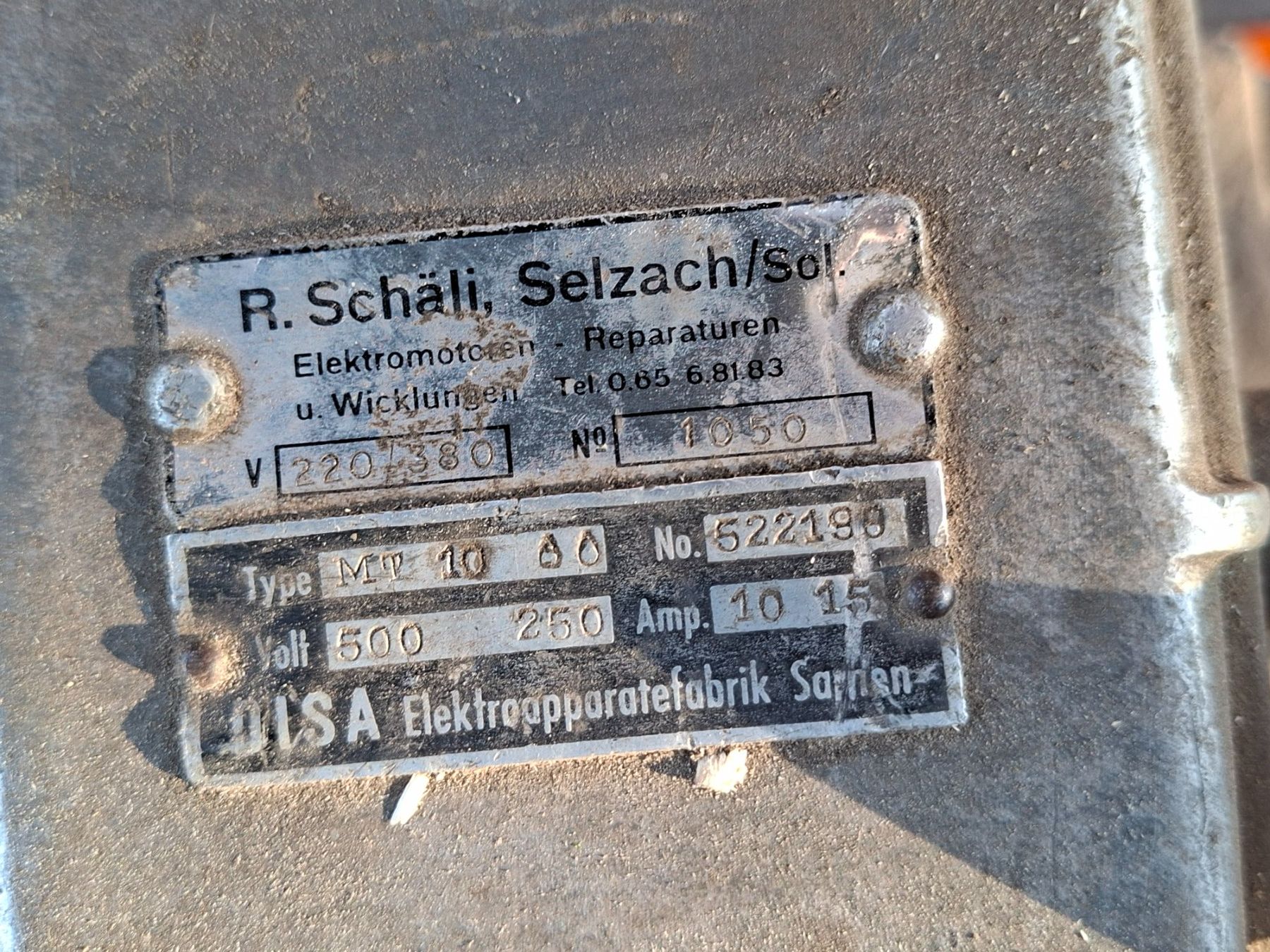 Seghe: Bandsäge Antik mit Motor – Usato da schnottwil venduto da Suter2030 5