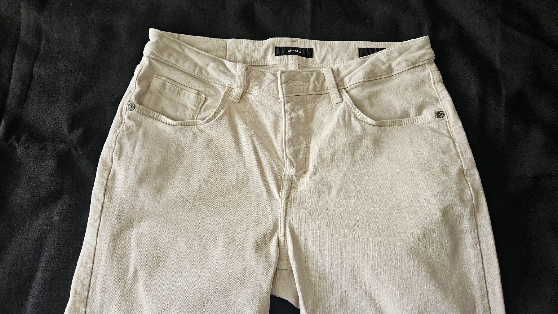 Opus Jeans: OPUS Elma Damenhose ,Beige Grösse 40 – Usato da Ettingen venduto da samiba 1