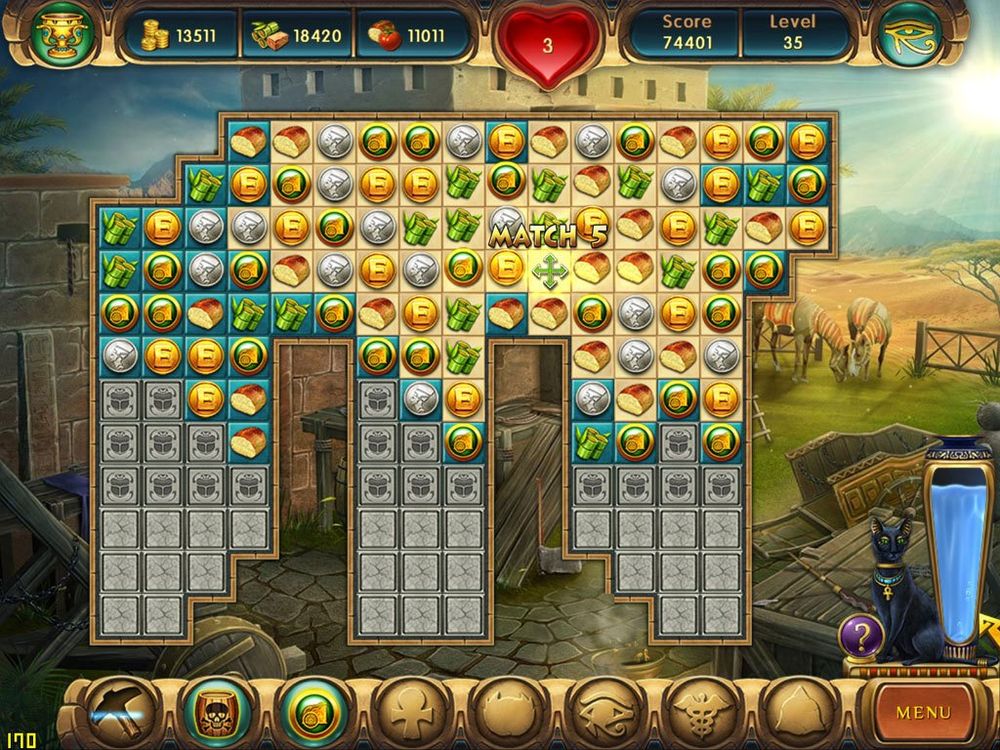 Jewel Master Cradle of Egypt   Mahjongg Ancient Egypt DS (Gebraucht) in