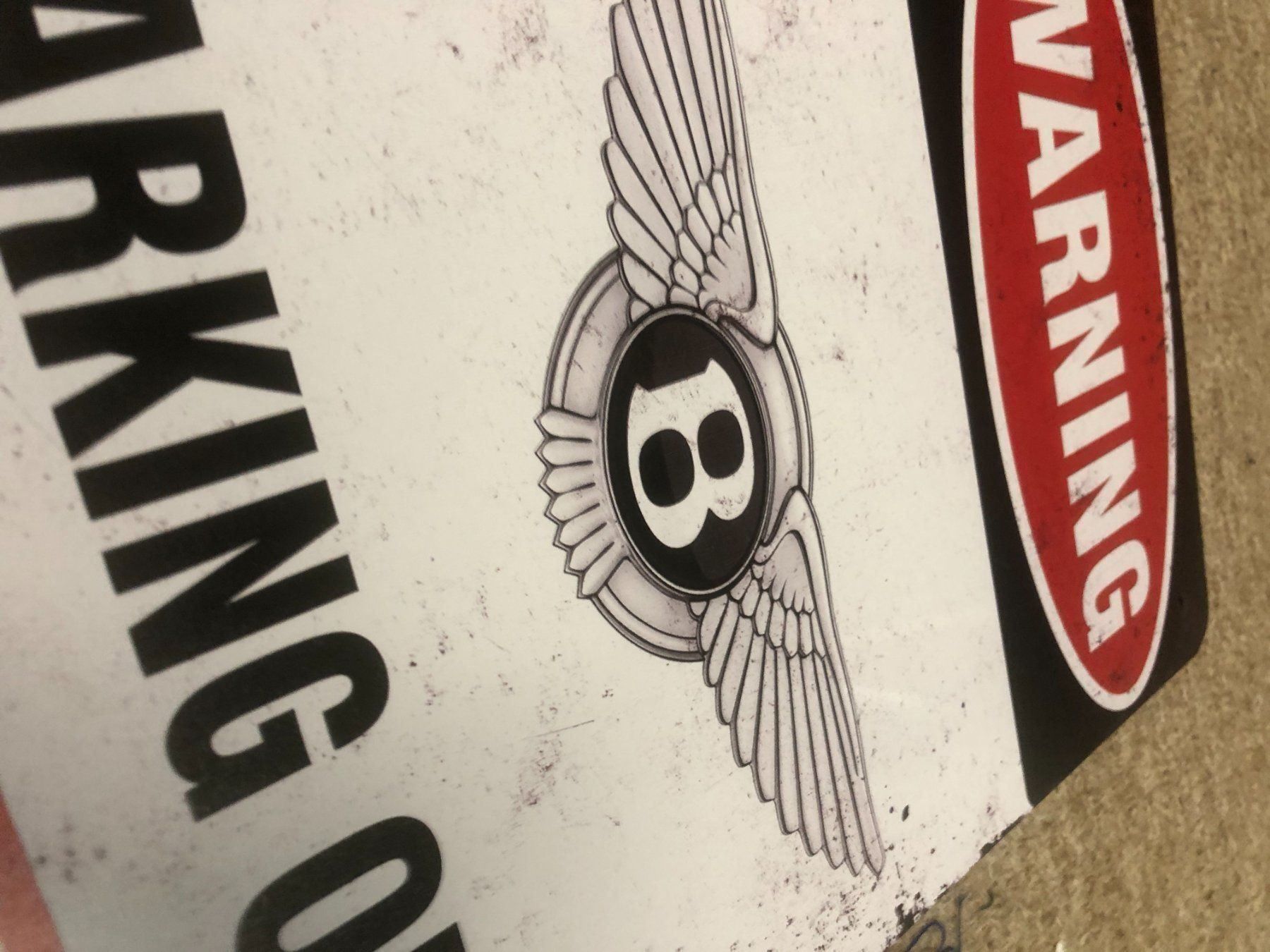 Bentley Schilder: Bentley Parking Only Blechschild Englisch Continental GTC – Neu und originalverpackt aus Dättlikon von easythings 2