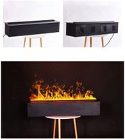 Elektro Kamin 3D mit Wasserdampf und Beleuchtung
