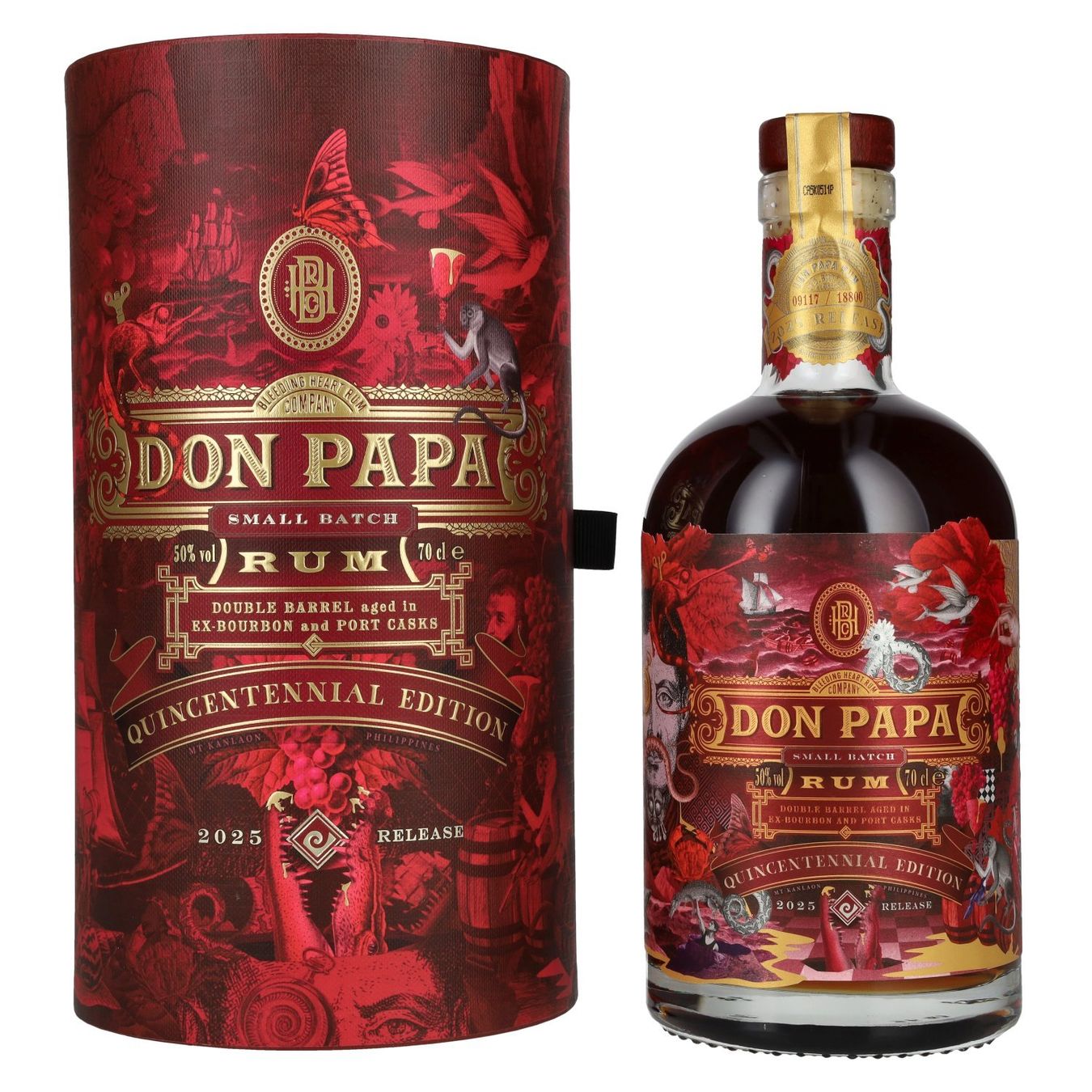 Don Papa Spirituosen: Don papa Quincentennial 2025 – Neu und originalverpackt aus Le Locle von drinkshop