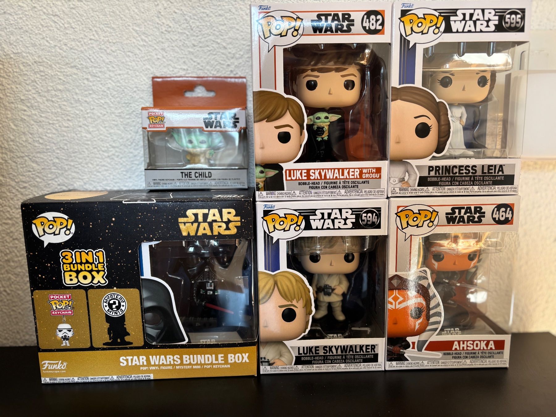 Funko Figuren: 6 pcs - Funko POP, Stars Wars (NEW) – Neu und originalverpackt aus Collombey von Cards07 3