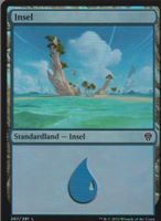 TCG Magic The Gathering MTG DMU 267 FOIL Insel (V3)  LAND