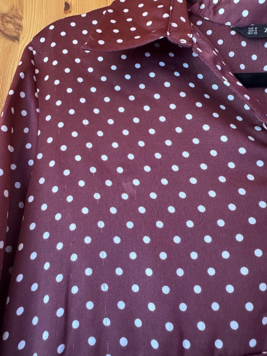 Zara Camicette: Camicetta Zara Pois – Difettoso da Naters venduto da mag_w7fg 4