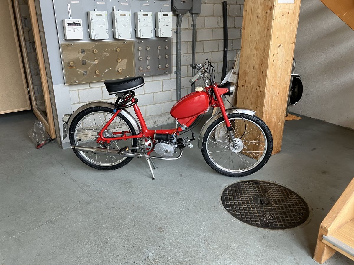 Puch Mofas: Puch Velux X30 S CH 7145 2 Gang Handgeschaltet neu aufgebaut – Gebraucht aus Reigoldswil von GNVeluxboost 4