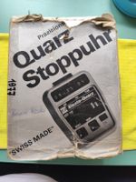CH Elesta-Quarz Stoppuhr UST 114 mit Originalverpackung RARE