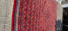 Magnifique tapis laine Tunisie 1973