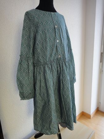 Neue Kleid "Bonnet à Pompon" Baumwolle Gr. 12