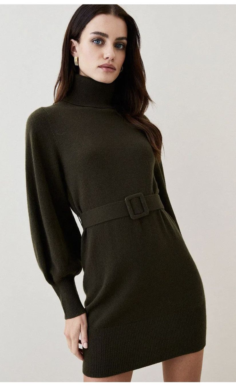 Karen Millen Vestiti: Karen Millen Kaschmir Strickkleid, Gr. S – Usato da Winterthur venduto da Prishy 4