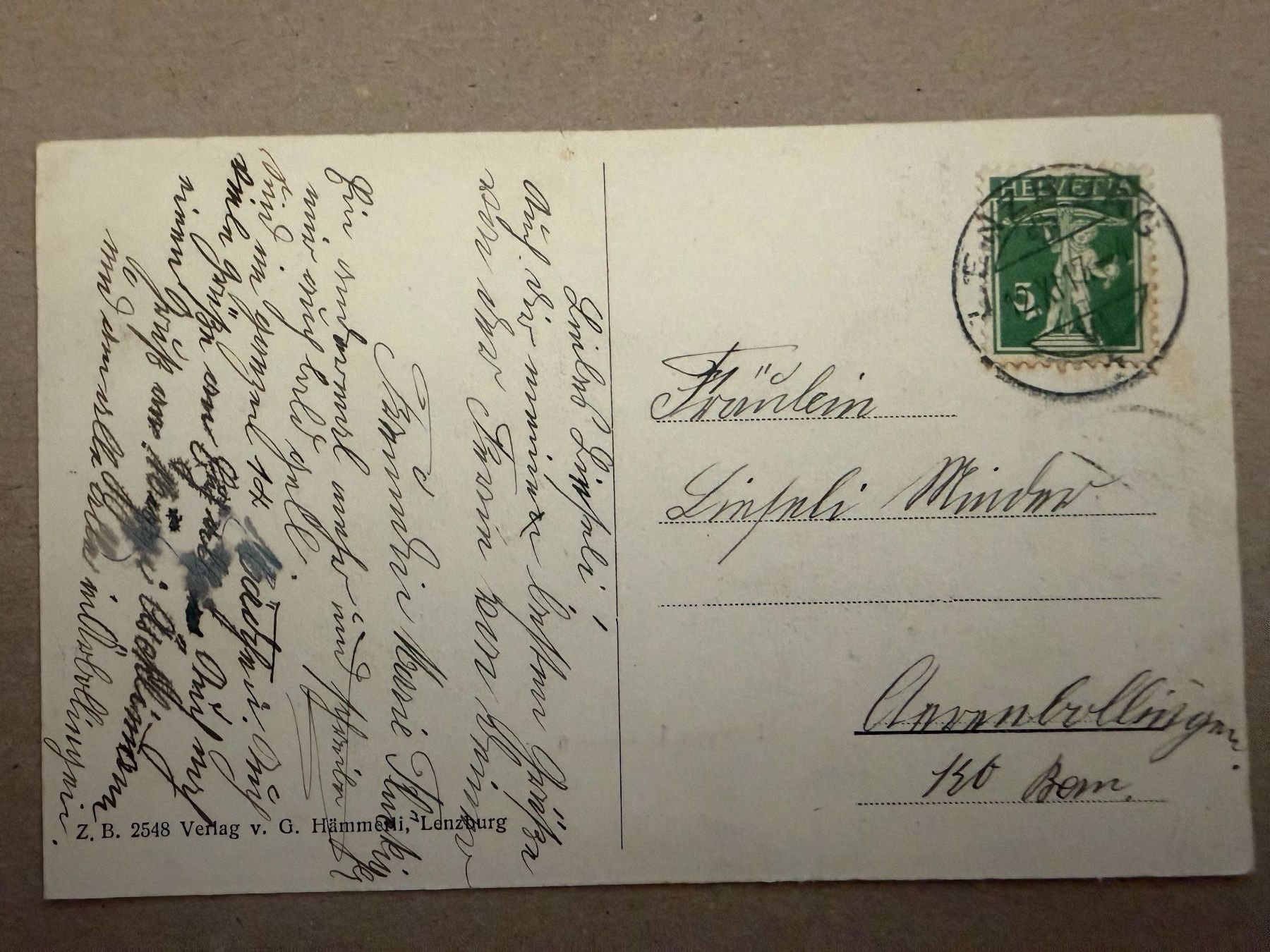 Cartoline postali: LENZBURG  - Schloss - Ansichtskarte – Usato da Tegerfelden venduto da siebenmacky 1