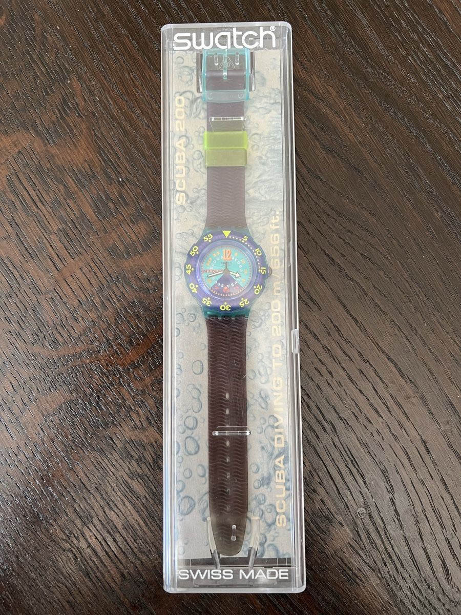 Swatch Uhren: Swatch Scuba 200 (SDN106) Bermuda Triangle – Neu und originalverpackt aus Künten von Spike17
