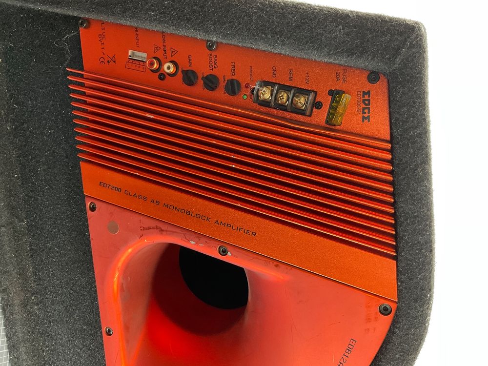 EDGE ED7200 CLASS AB MONOBLOCK AMPLIFIER SUBWOOFER Kaufen auf Ricardo