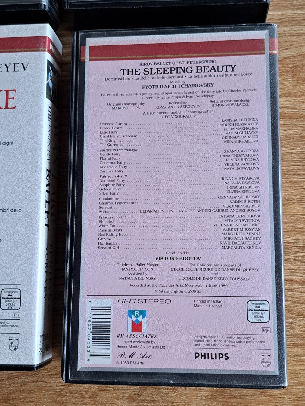 Tutti i VHS: VHS-Videokassetten, 4 verschiedene Ballet – Usato da Unterseen venduto da Kanica 8
