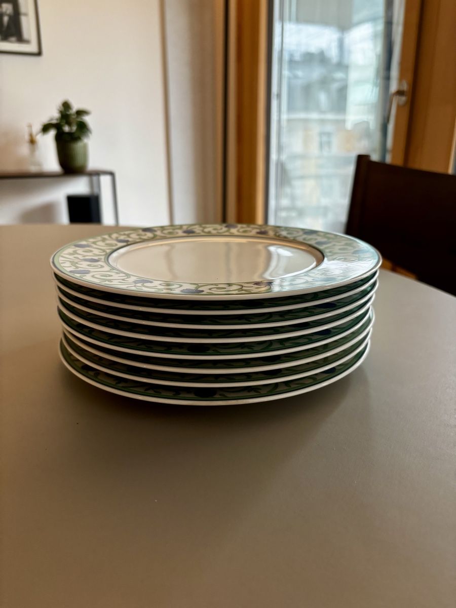 Ritzenhoff Teller: 8 Speiseteller Flirt by R&B – Gebraucht aus Zürich von nowaistplease 1