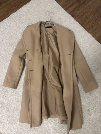 Mantel beige Grösse 36 guter Zustand