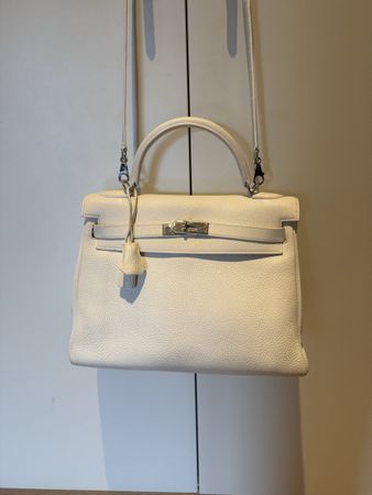 Hermès Kelly 32 Togo White 2006