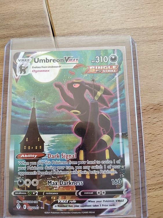 Umbreon vmax alternative Version (Neu und originalverpackt) in ...