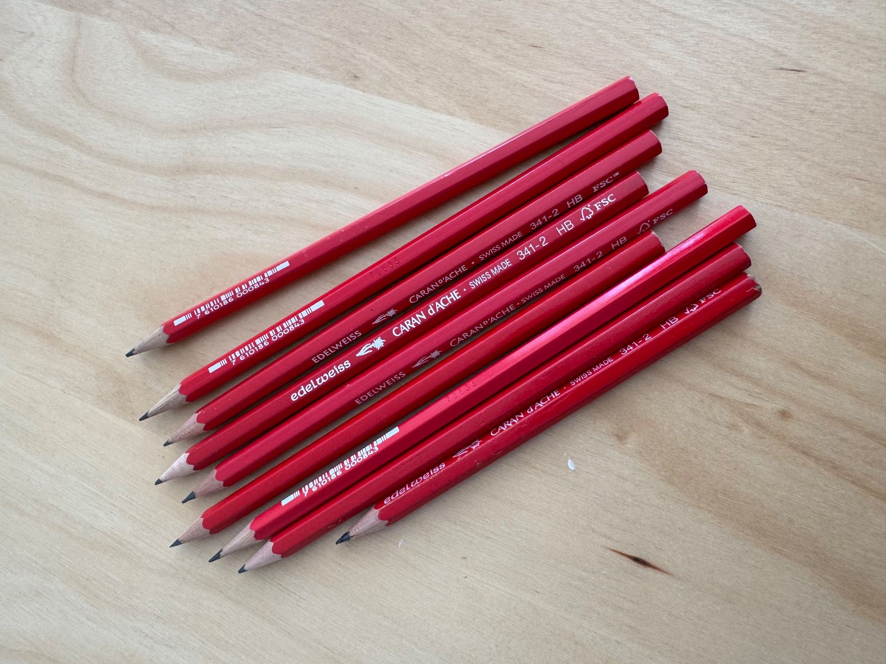 Matite, matite colorate & gessi: Caran d'Ache HB Bleistifte – Usato da Goldach venduto da Hibiskus23