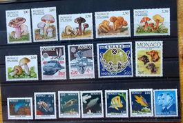 MONACO timbres neufs ** 1987-88