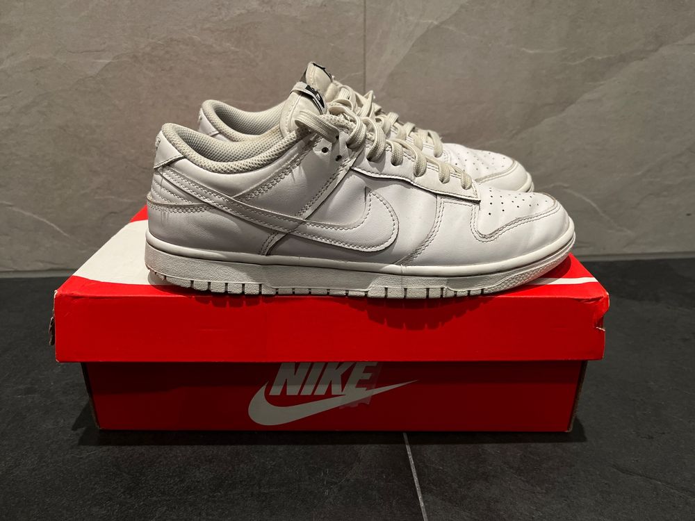 Nike dunk low tripple white 41 | Kaufen auf Ricardo