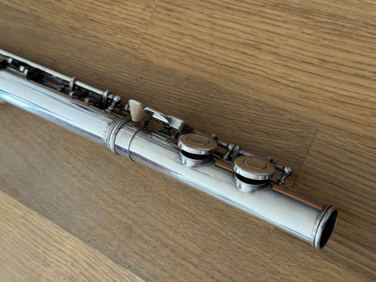 Yamaha Strumenti musicali: Querflöte Yamaha YFL 32 Mit Sterling Silber Stempel – Usato da Goldach venduto da Messerguru 6
