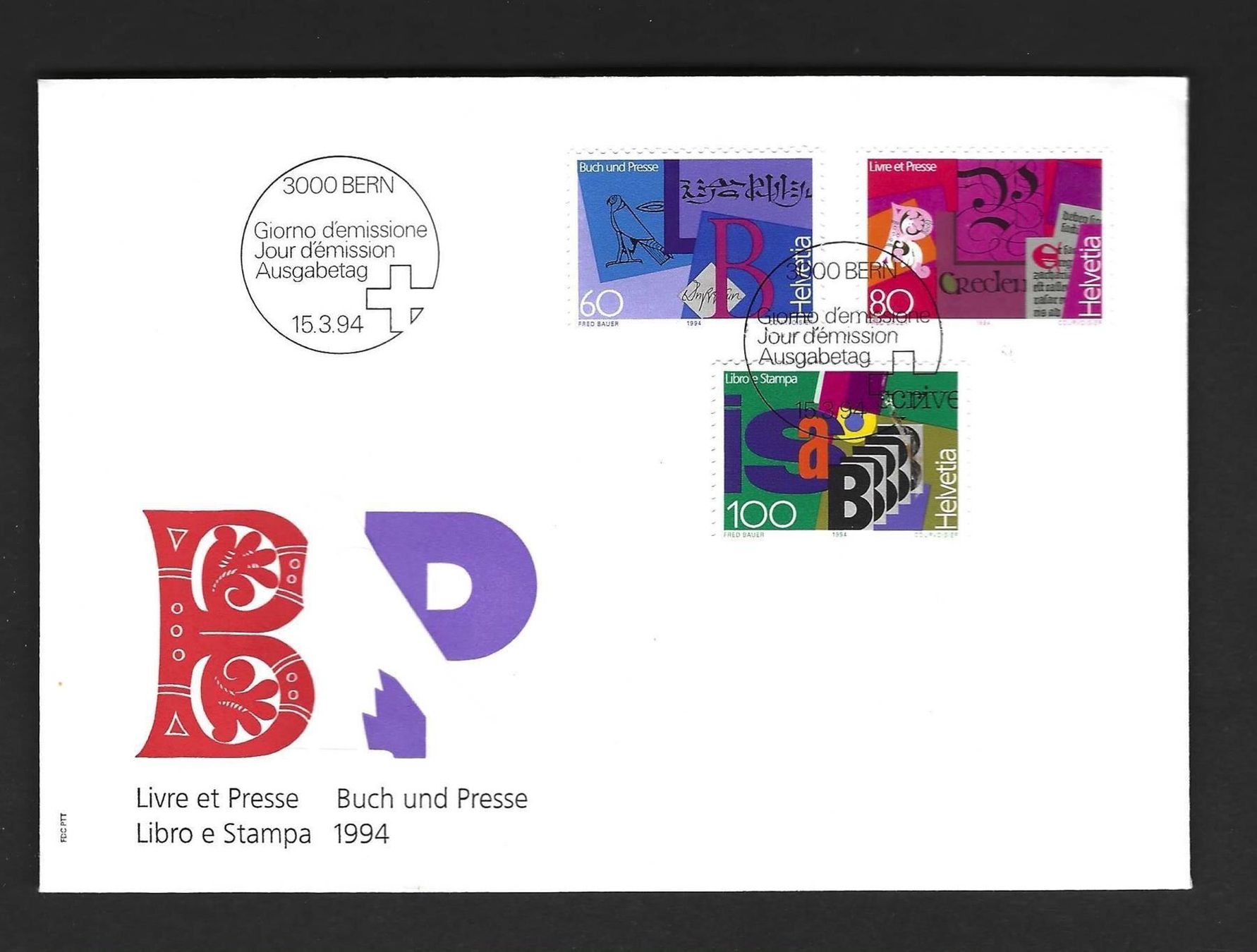 Tutti i francobolli: CH FDC Satz 1994 – Nuovo e nell'imballaggio originale da Koblenz venduto da Markenhimmel