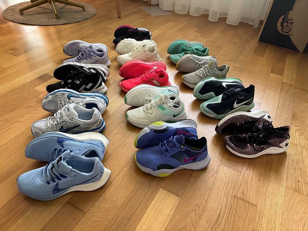 Damenschuhe: Nike und Puma Sneaker Grösse 37 oder 37.5 – Gebraucht aus Bern von Zaraske 2