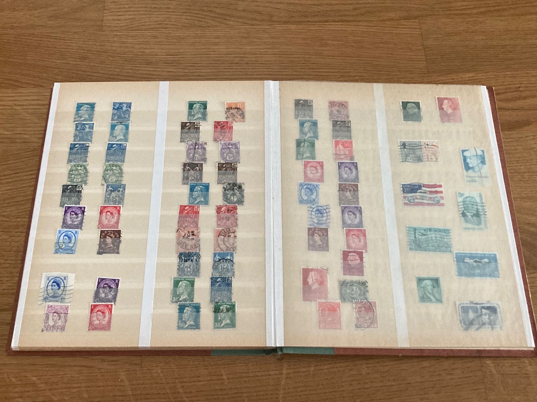 Alle Briefmarken: Ausland Briefmarken album – Gebraucht aus Riehen von vernizi 8