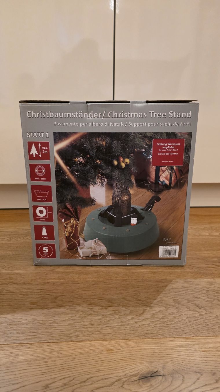 Christbaumständer: Christbaumständer Fusshebeltechnik – Neu (gemäss Beschreibung) aus Ilanz von rununa