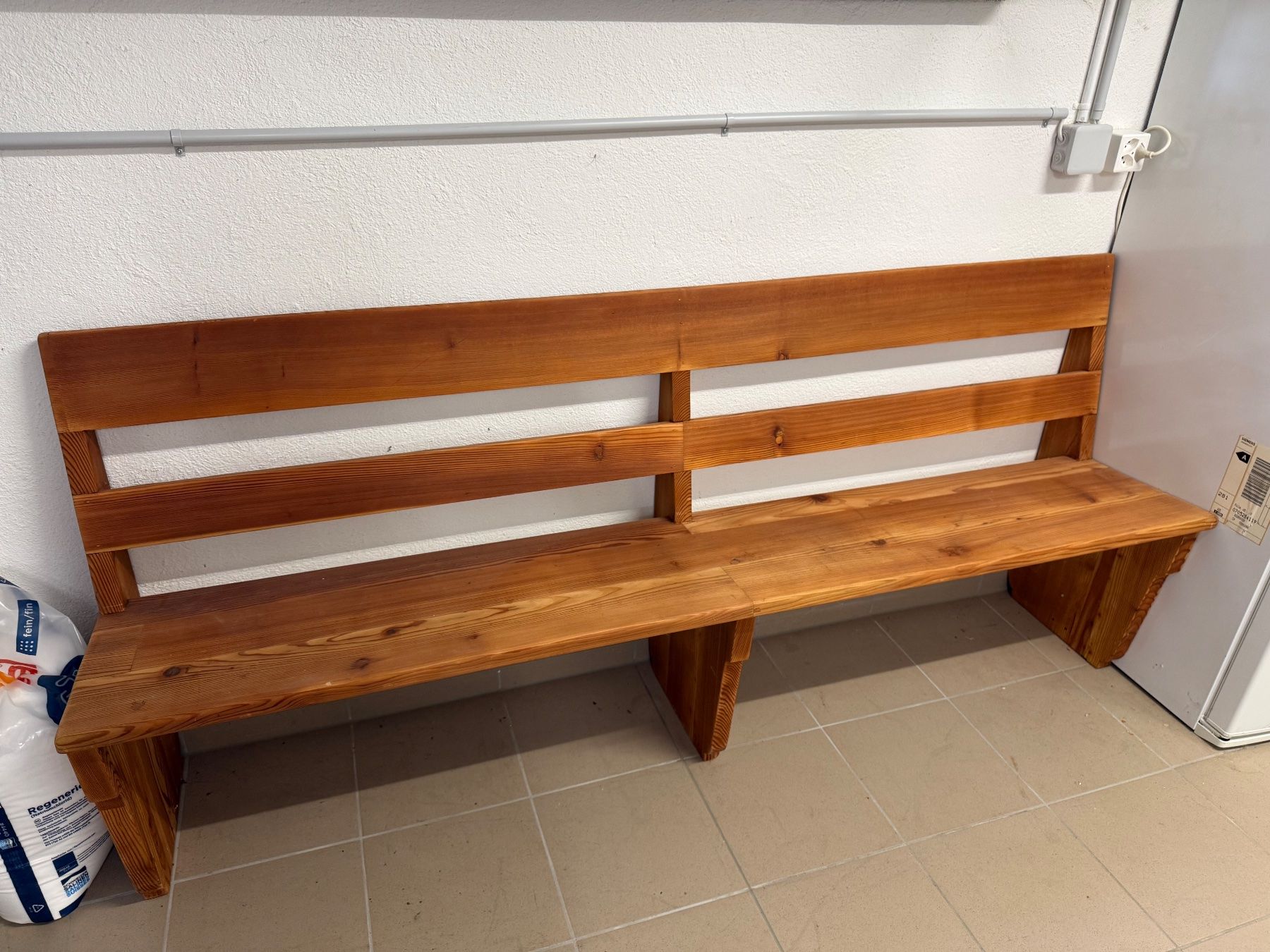Bancs: Holzbank massive – D'occasion à Hagenbuch ZH par buell06