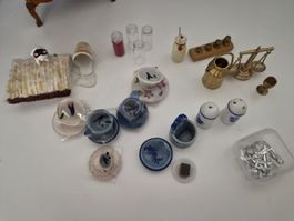 diverse kleine Details für Puppenhaus