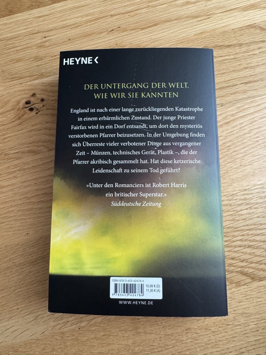 Libri: Robert Harris - Der Zweite Schlaf, Roman – Usato da Basel venduto da Susana_ 1
