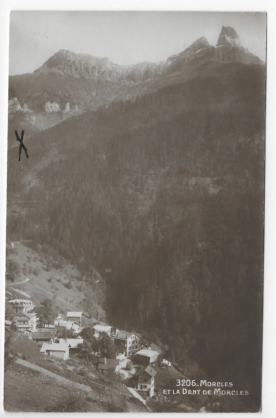 Cartoline postali: Ansicht  von Morcles – Usato da Hefenhofen venduto da Richsalz