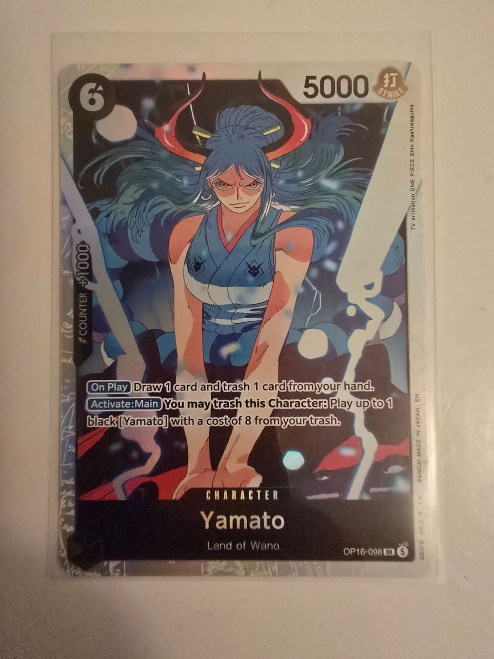 Bandai Sammelbilder & Trading cards: Yamato OP16-098 SR – Neu (gemäss Beschreibung) aus Chur von Casdo